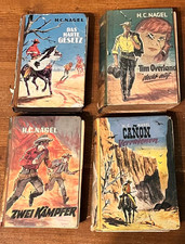 4 x H.C. NAGEL - Leihbuch /