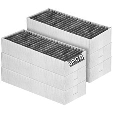 6er Set Aktivkohlefilter -