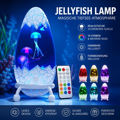 Led quallen jellyfish lampe - quallen,