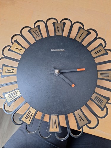 Vintage dugena wanduhr 60er - dugena,