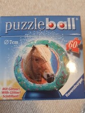 Puzzleball Pferde Glitzer Ravensburger 7cm 60Teile 