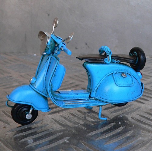 Blechmodell motorroller vespa - blechmodell,
