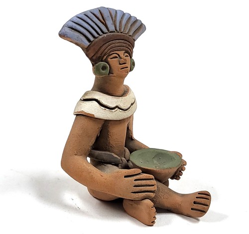 Vintage azteken terrakotta - azteken,