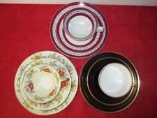 3 alte , antike Sammeltassen