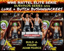 WWE MATTEL ELITE SURVIVOR SERIE 2024 BUSHWHACKER LUKE & BUTCH WRESTLING FIGUREN