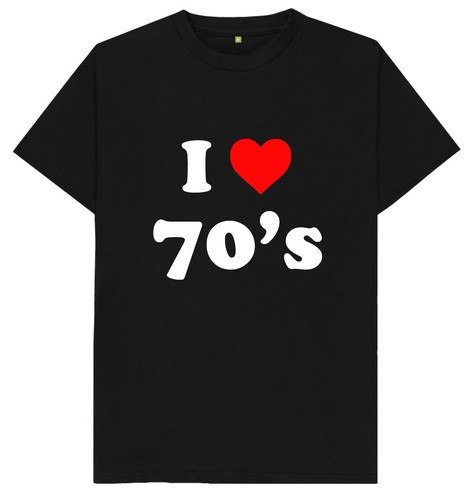 Shirt love 70er jahre - i,