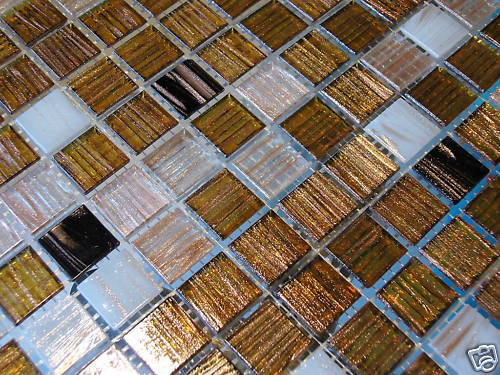 Glasmosaik fliesen goldene - fliesen,