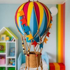 Handmade Deko-Heißluftballon