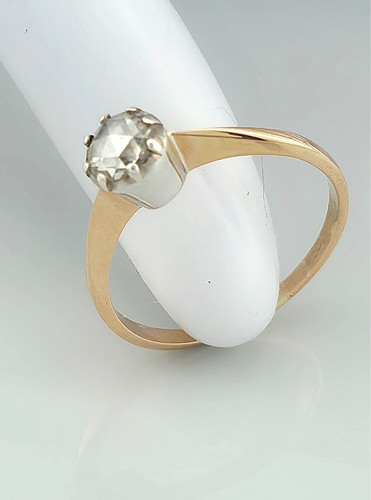 Antiker ring gold 750 - antiker, mit
