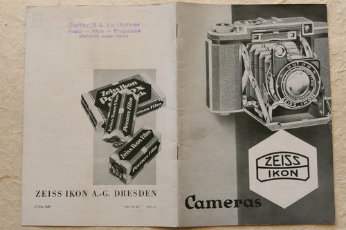 Zeiss ikon cameras 32 - zeiss, cameras: