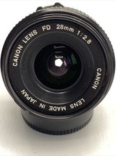 Canon Lens FD 28mm 1:2.8