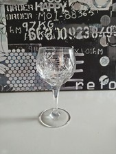 1 X Glas Nachtmann Bamberg Süßwein Glas Bleikristall geschliffen Höhe 13,5