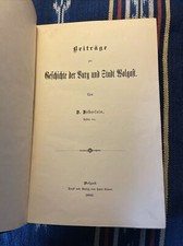 Beiträge zur Geschichte der