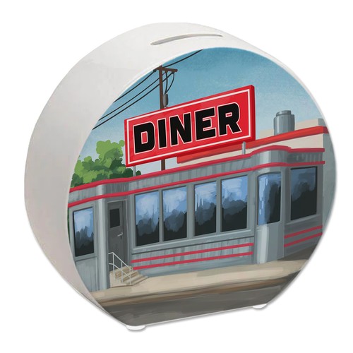 American diner restaurant - american,