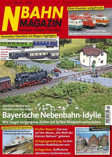 Bahn magazin 2025 - magazin,