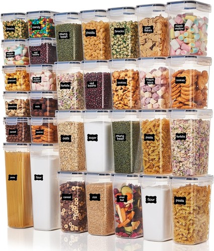 Airtight storage jars - storage,
