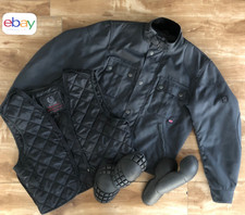 Belstaff RACEMASTER jacket + vest, pure motorcycle, dark gray, size L