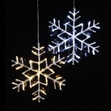 LED Deko-Schneeflocke