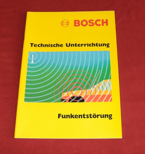 Bosch technische unterrichtung - bosch,