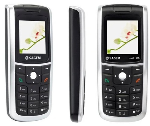 Sagem 210x silber ohne - sagem,