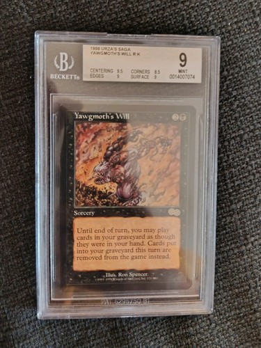 Yawgmoth will urza - yawgmoth's,