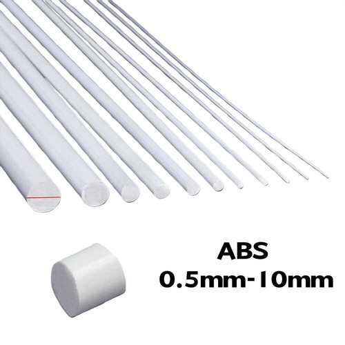 Weiß massiv abs kunststoff - massiv,