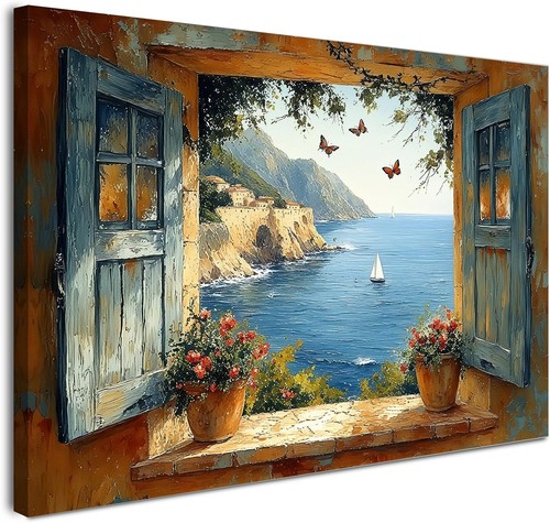Wandbild gerahmt 30x40 - gerahmt, cm