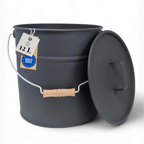 Livlig metalleimer mit - metalleimer, deckel