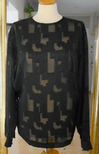 Seidenbluse XL