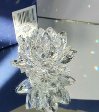 Swarovski Kerzenhalter Seerose Waterlily Candleholder 011867 OVP MIB (L1)
