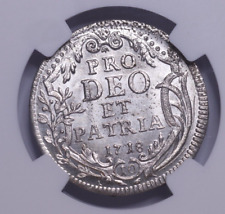 1718 Schweiz 10 Schilling