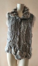 MILESTONE JACKE Weste Echtfell