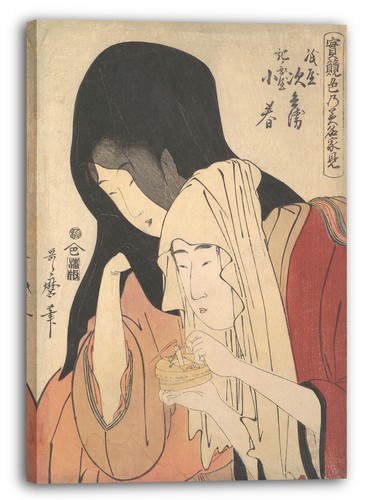 Kunstdruck kitagawa utamaro - utamaro,