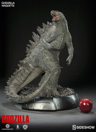 Godzilla sideshow statue - godzilla,