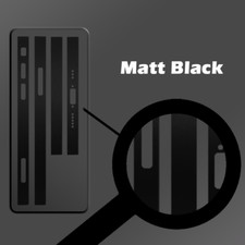 iPhone 17 16 15 14 Pro Max Air Skin Seitenrahmen Folie Case Gemustert Sticker