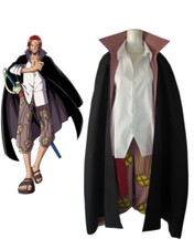 ONE PIECE Anime Shanks Uniform