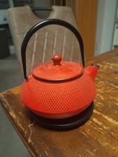 Teekanne, gusseisern, nie benutzt