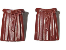 PLAYMOBIL x2 BRAUN SCHÜRZE