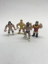 4x Wrestling Mini Figuren WWF