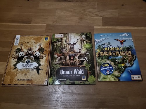 Edeka sammelalbum komplett - 3x,