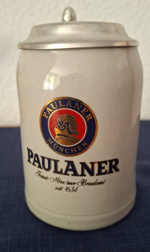 Paulaner steinkrug mit - paulaner,