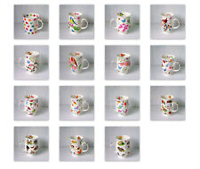 Dunoon Becher Fine Bone China Tiere Blumen Sterne Bunt 300 ml