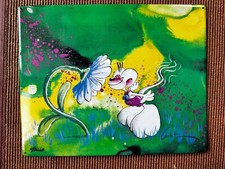 diddl Magnettafel Blume retro