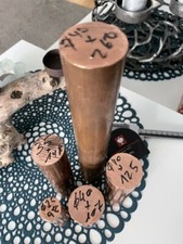 Cu. Ø 65x60 mm Kupfer Rundmaterial Ronde Rundstab Kein Kupferschrott