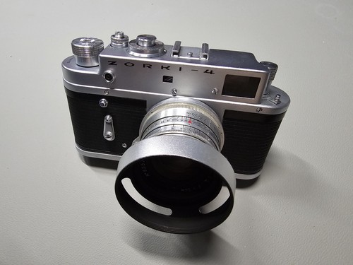Zorki industar 5cm f2 - zorki, 4