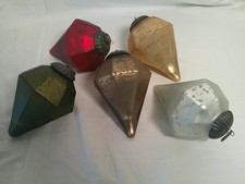 *WeihnachtsDeko* XL  GlasDiamanten* 5 Stück*