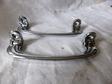 2 verchromte klappbare Türgriffe - für Oldtimer    (A)