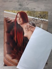 ANASTACIA ROSE SIGNED 10 X 8