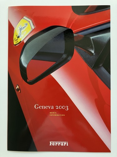 Ferrari genf geneva - ferrari, press