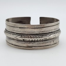 Antiker Silber Armreif -